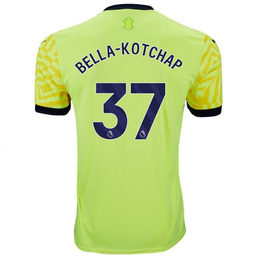 Danxen Dětské Armel Bella-Kotchap #37 Žluť Daleko Hráčské Dresy 2024/25 Dres