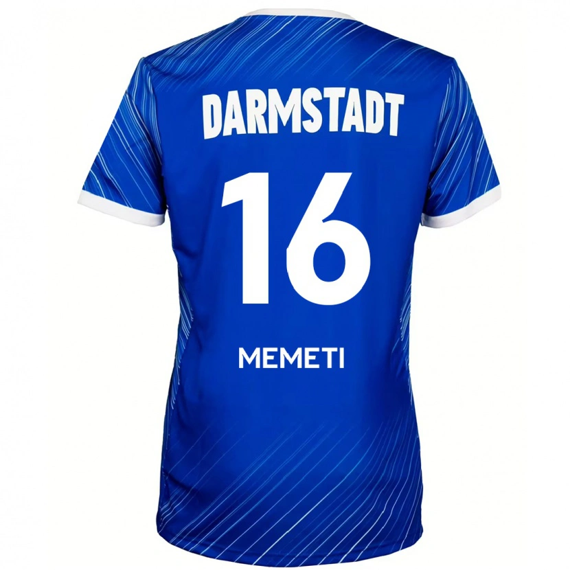 Danxen Pánské Dilon Memeti #16 Modrá Bílá Domů Hráčské Dresy 2024/25 Dres