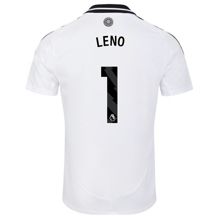 Danxen Pánské Bernd Leno #1 Bílý Domů Hráčské Dresy 2024/25 Dres