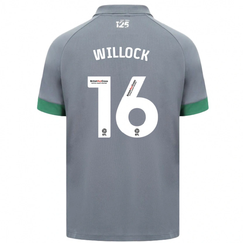 Danxen Pánské Chris Willock #16 Tmavě Šedá Daleko Hráčské Dresy 2024/25 Dres