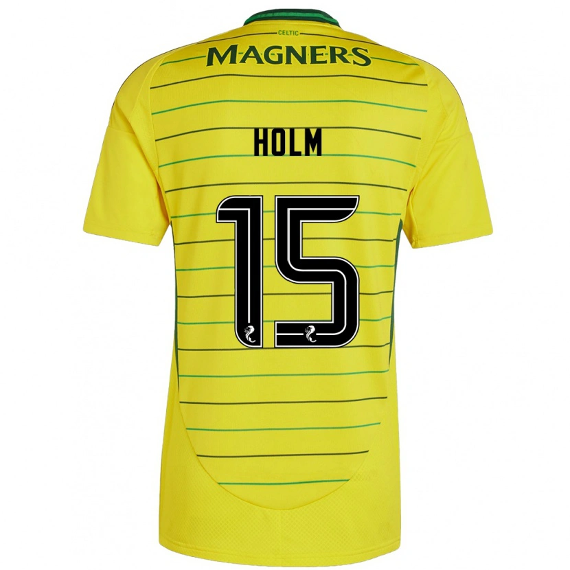 Danxen Pánské Odin Thiago Holm #15 Žluť Daleko Hráčské Dresy 2024/25 Dres