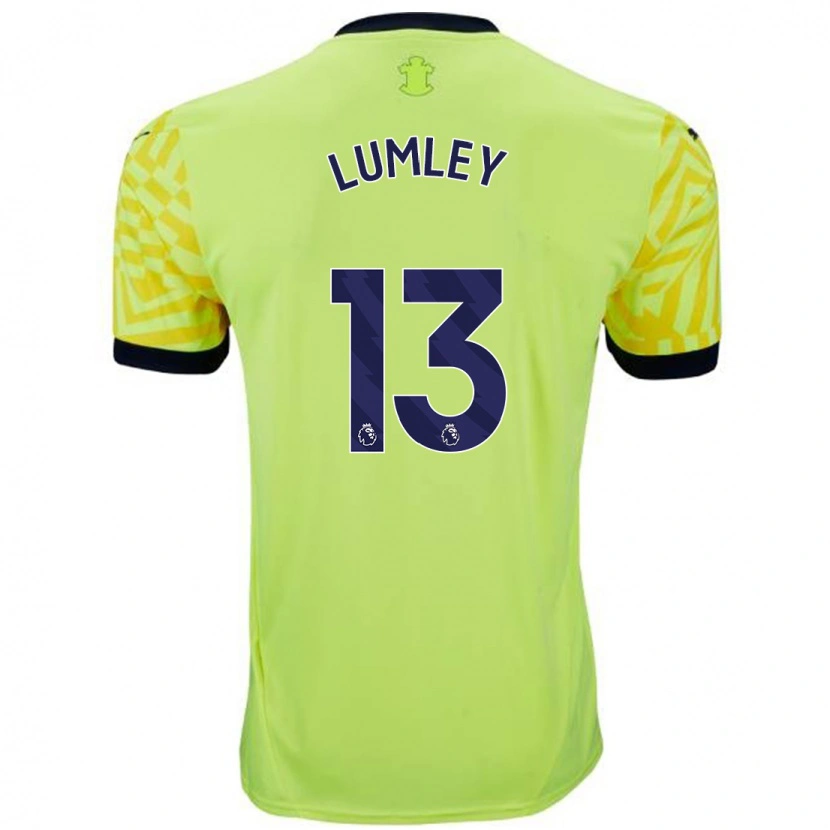 Danxen Pánské Joe Lumley #13 Žluť Daleko Hráčské Dresy 2024/25 Dres