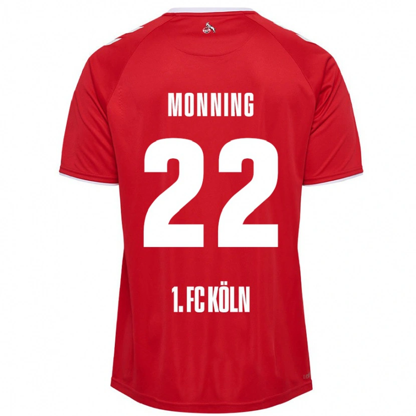 Danxen Pánské Marlon Monning #22 Červená Bílá Daleko Hráčské Dresy 2024/25 Dres