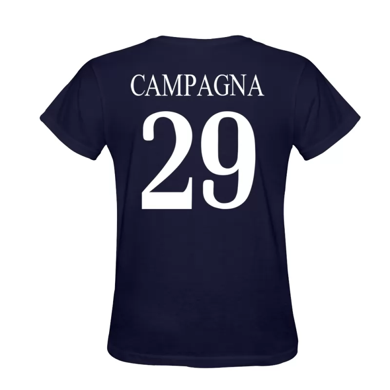 Pánské Francesco Campagna #29 Tmavě Modrá Dresy Dres Trička Design