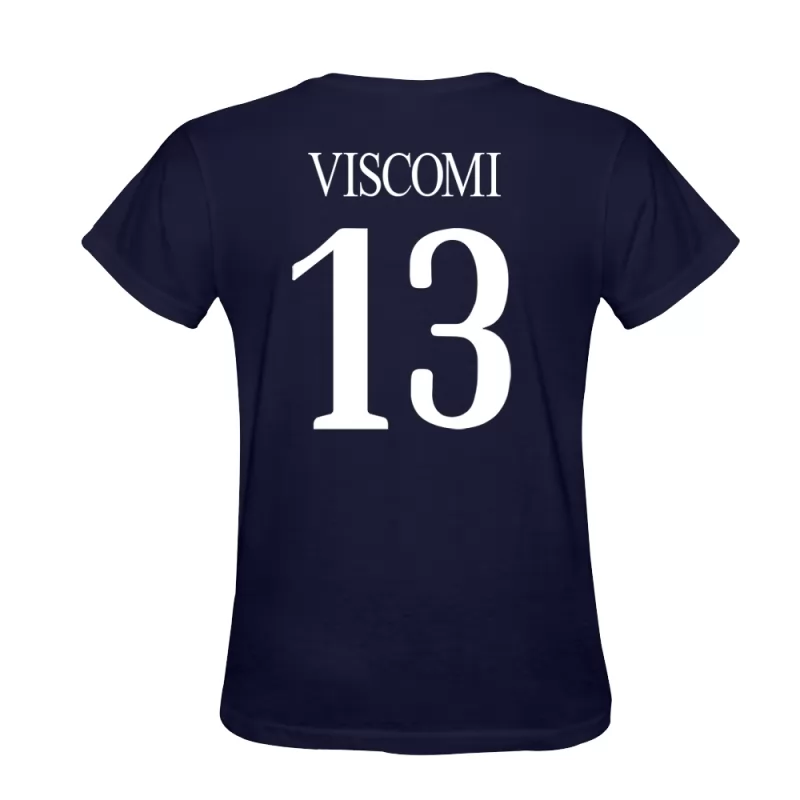 Pánské Francesco Viscomi #13 Tmavě Modrá Dresy Dres Trička Design