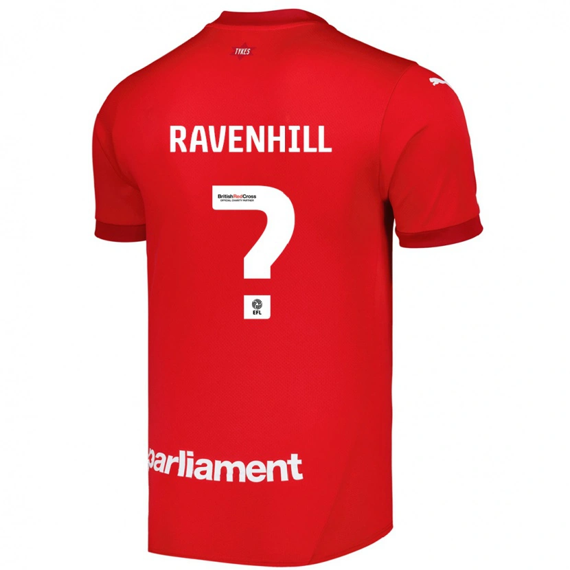 Danxen Dětské Rogan Ravenhill #0 Červený Domů Hráčské Dresy 2024/25 Dres