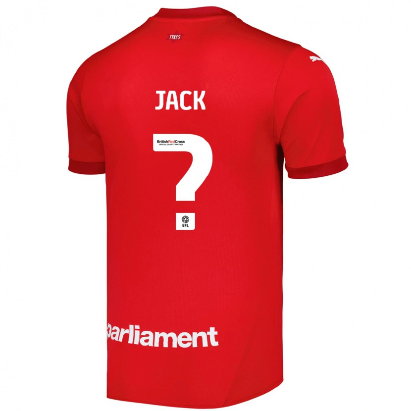 Danxen Dětské Jack Woodcock #0 Červený Domů Hráčské Dresy 2024/25 Dres