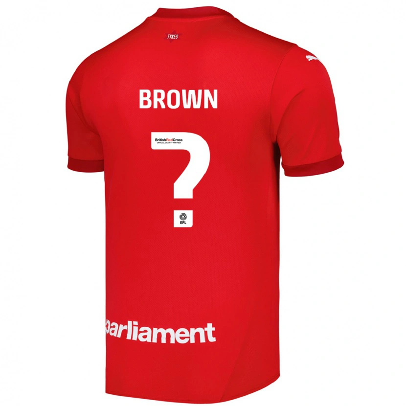 Danxen Dětské Kim Brown #0 Červený Domů Hráčské Dresy 2024/25 Dres