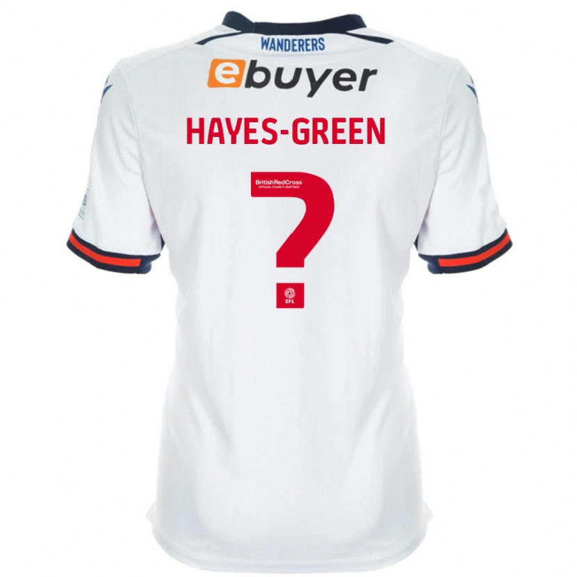 Danxen Dětské Charlie Hayes-Green #0 Bílý Domů Hráčské Dresy 2024/25 Dres