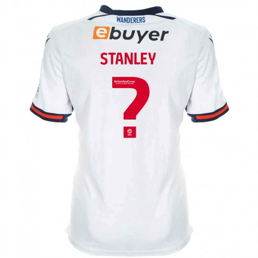 Danxen Dětské Laila Stanley #0 Bílý Domů Hráčské Dresy 2024/25 Dres