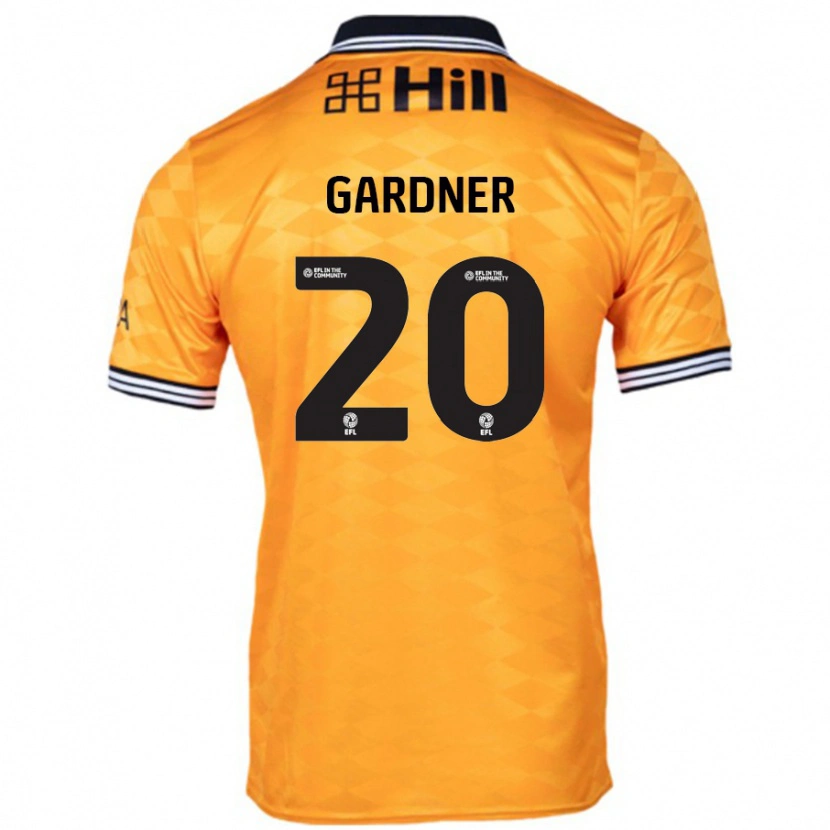 Danxen Dětské Gary Gardner #20 Pomerančový Domů Hráčské Dresy 2024/25 Dres