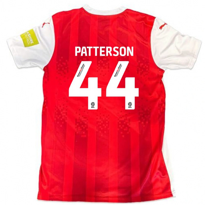 Danxen Dětské Phoenix Patterson #44 Červená Bílá Domů Hráčské Dresy 2024/25 Dres