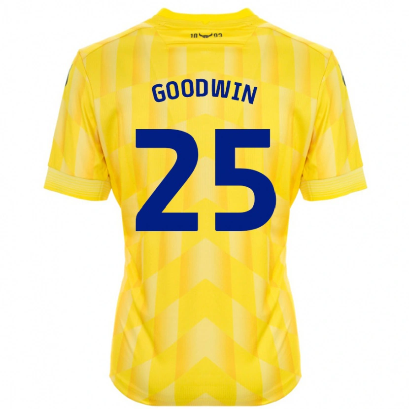 Danxen Dětské Will Goodwin #25 Žluť Domů Hráčské Dresy 2024/25 Dres