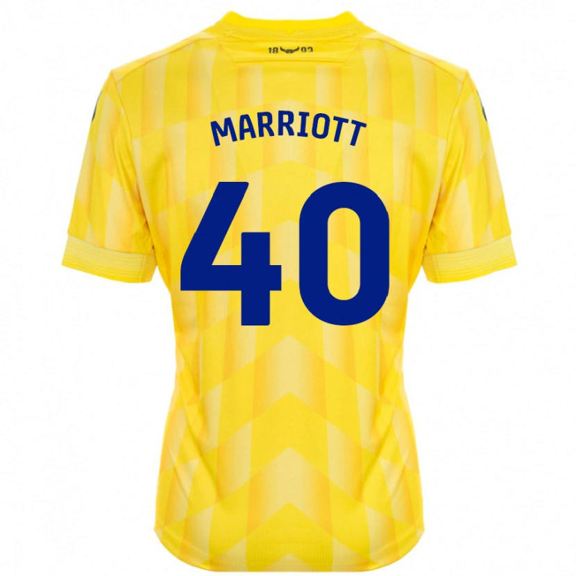 Danxen Dětské Monty Marriott #40 Žluť Domů Hráčské Dresy 2024/25 Dres