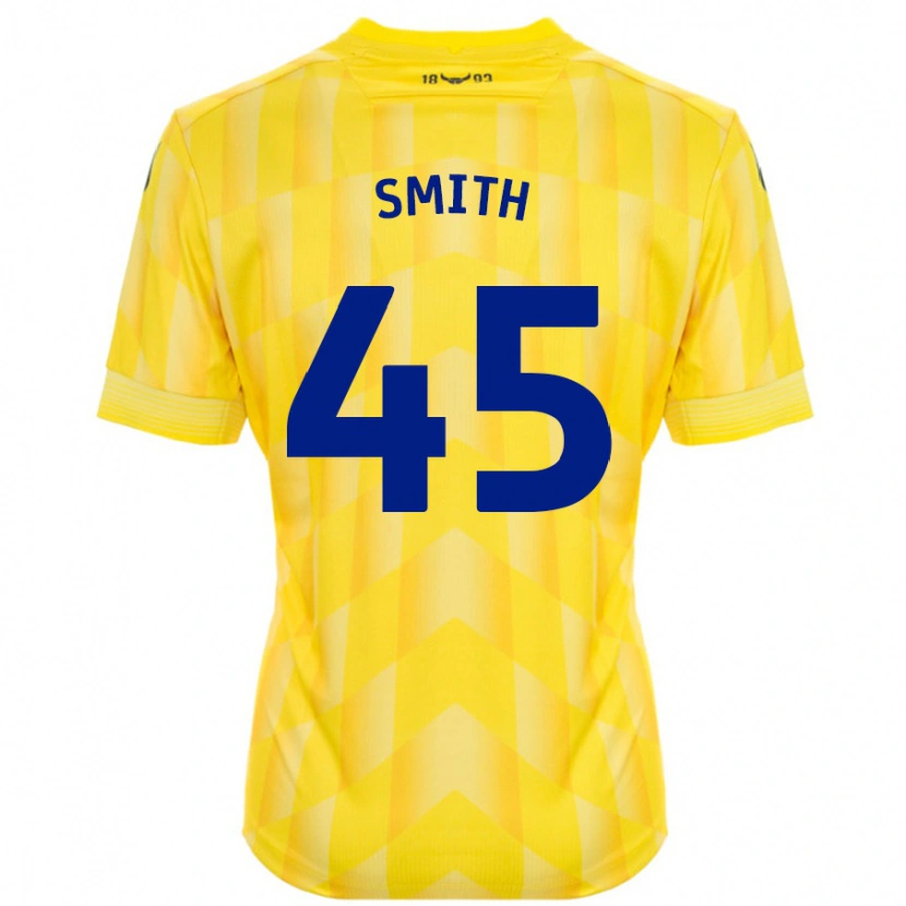 Danxen Dětské Max Smith #45 Žluť Domů Hráčské Dresy 2024/25 Dres