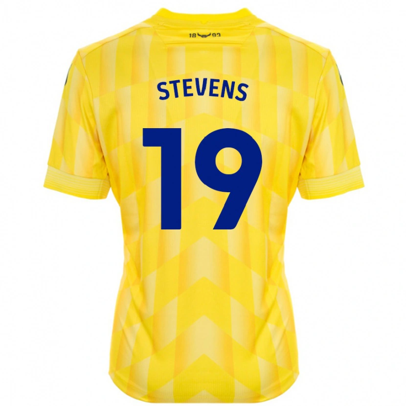 Danxen Dětské Lily Stevens #19 Žluť Domů Hráčské Dresy 2024/25 Dres