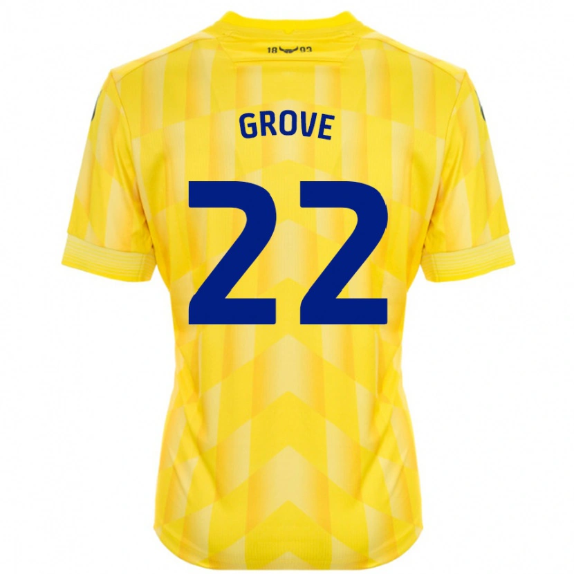 Danxen Dětské Jade Grove #22 Žluť Domů Hráčské Dresy 2024/25 Dres