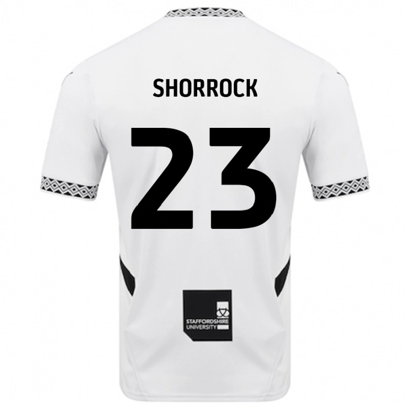 Danxen Dětské Jack Shorrock #23 Bílý Domů Hráčské Dresy 2024/25 Dres