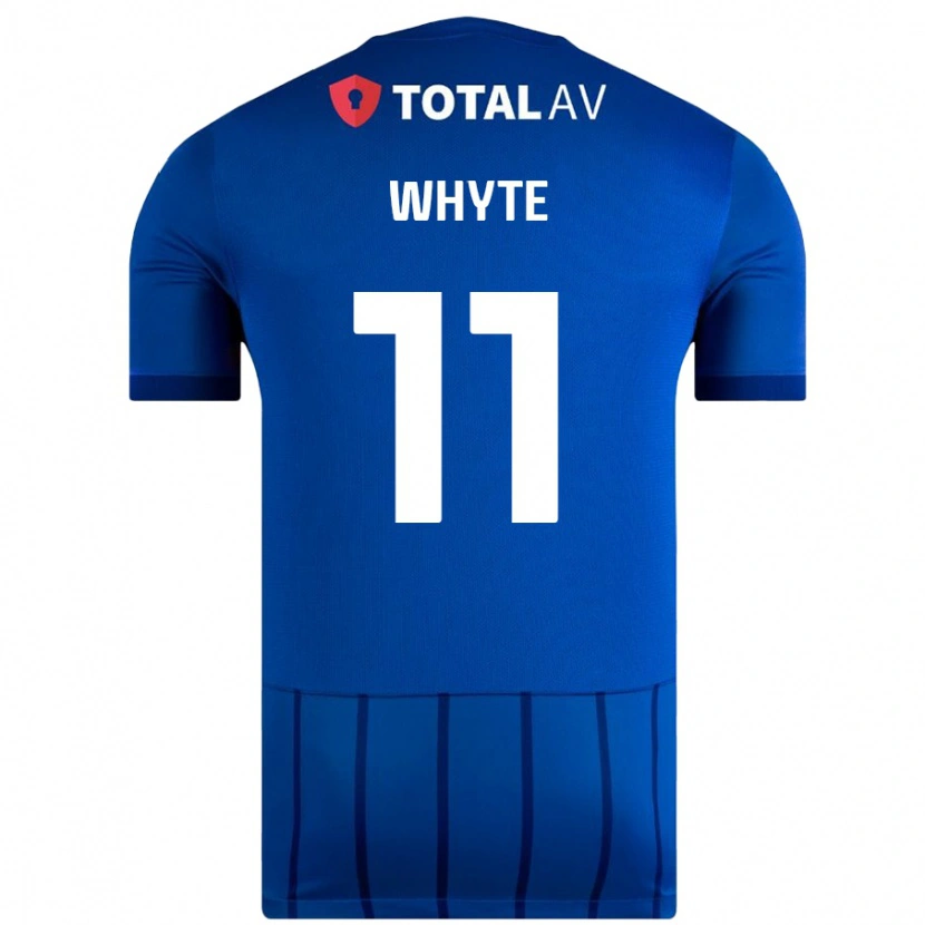 Danxen Dětské Gavin Whyte #11 Modrý Domů Hráčské Dresy 2024/25 Dres