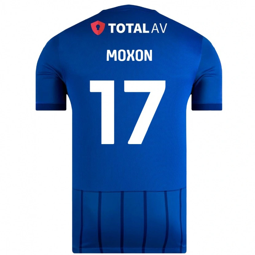 Danxen Dětské Owen Moxon #17 Modrý Domů Hráčské Dresy 2024/25 Dres