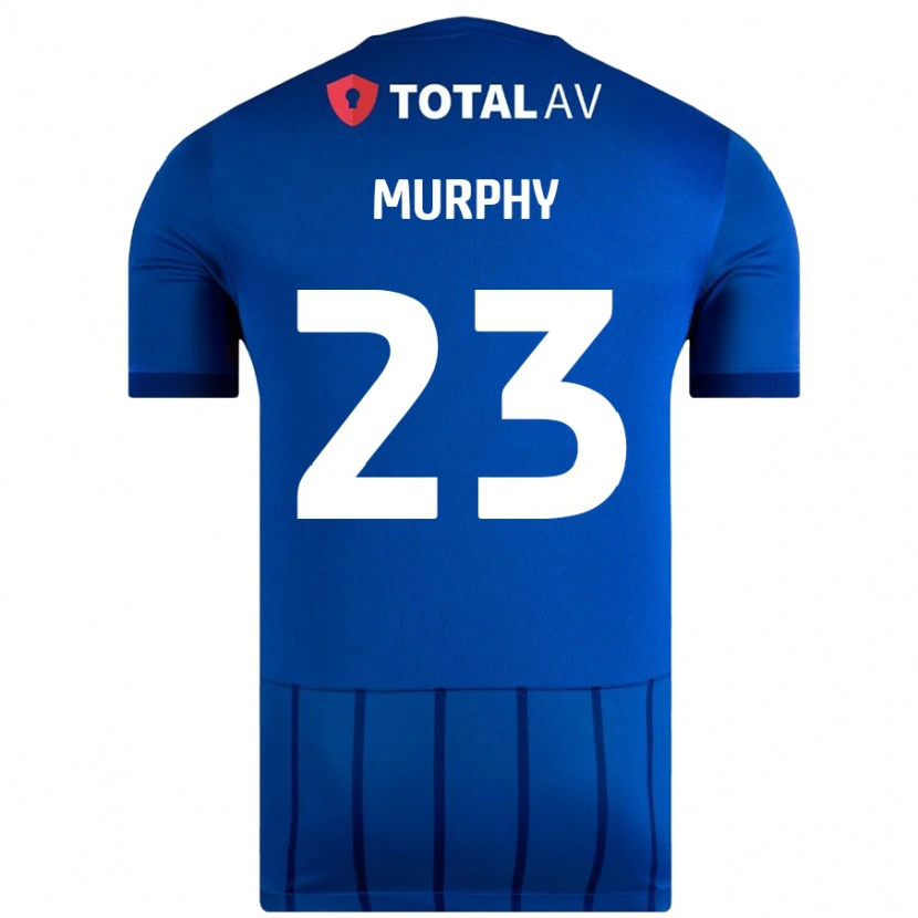 Danxen Dětské Josh Murphy #23 Modrý Domů Hráčské Dresy 2024/25 Dres