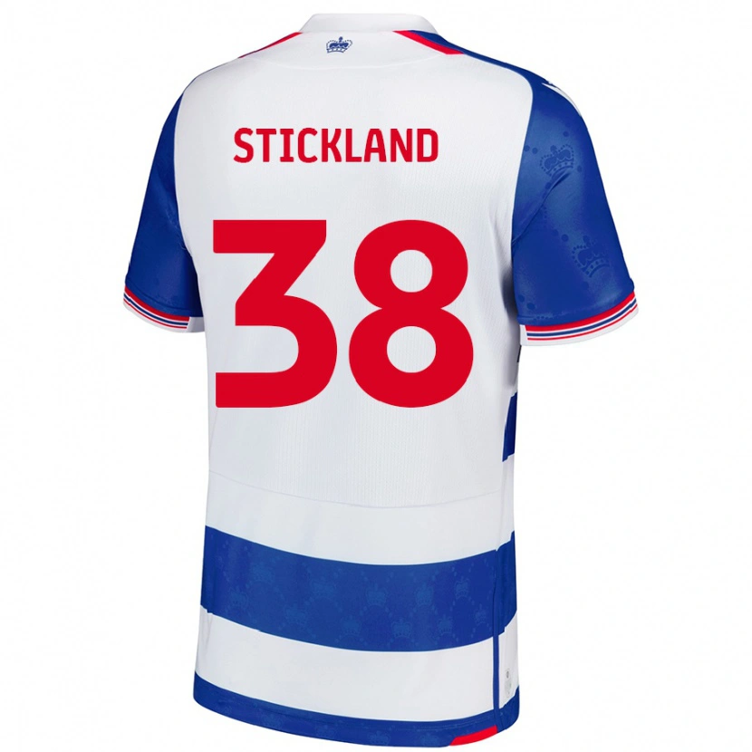 Danxen Dětské Michael Stickland #38 Modrá Bílá Domů Hráčské Dresy 2024/25 Dres