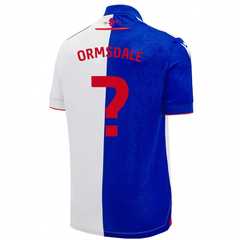 Danxen Dětské Brandon Ormsdale #0 Nebesky Modrá Bílá Domů Hráčské Dresy 2024/25 Dres