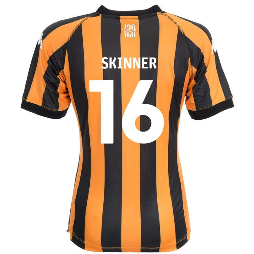 Danxen Dětské Harley Skinner #16 Černá Ambra Domů Hráčské Dresy 2024/25 Dres