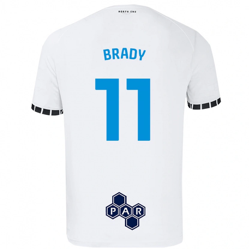 Danxen Dětské Robbie Brady #11 Bílý Domů Hráčské Dresy 2024/25 Dres