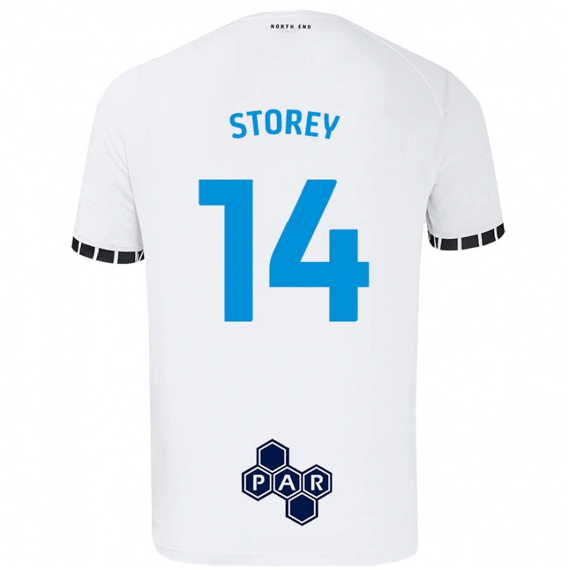 Danxen Dětské Jordan Storey #14 Bílý Domů Hráčské Dresy 2024/25 Dres