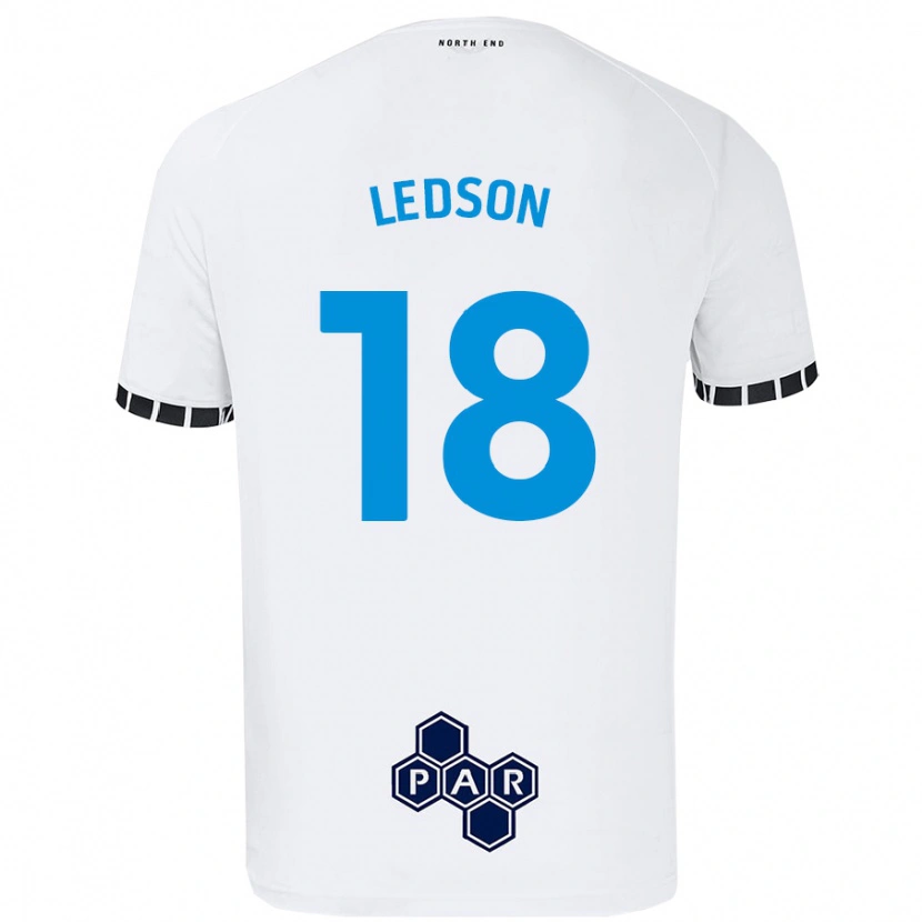 Danxen Dětské Ryan Ledson #18 Bílý Domů Hráčské Dresy 2024/25 Dres