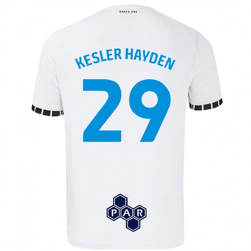 Danxen Dětské Kaine Kesler-Hayden #29 Bílý Domů Hráčské Dresy 2024/25 Dres