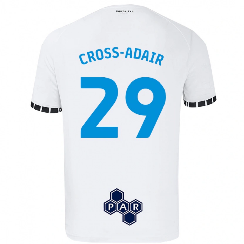 Danxen Dětské Finlay Cross-Adair #29 Bílý Domů Hráčské Dresy 2024/25 Dres