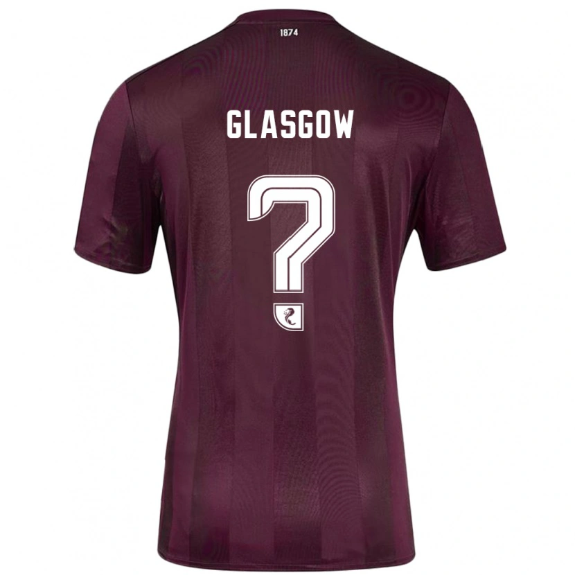 Danxen Dětské Euan Glasgow #0 Burgundské Domů Hráčské Dresy 2024/25 Dres