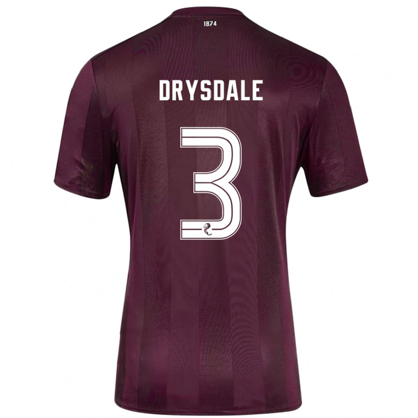 Danxen Dětské Ethan Drysdale #3 Burgundské Domů Hráčské Dresy 2024/25 Dres