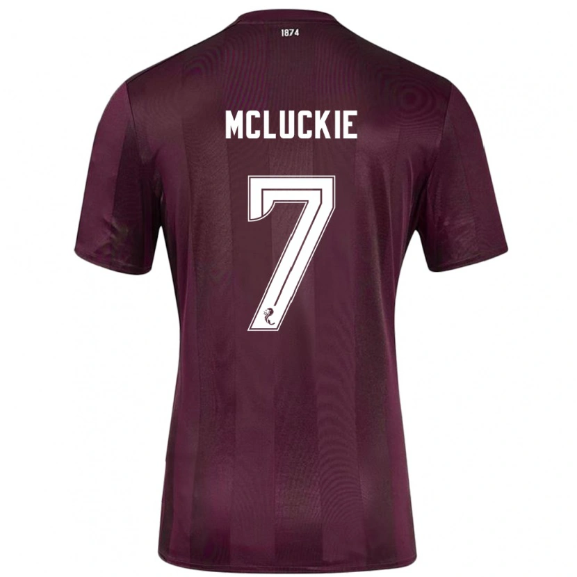 Danxen Dětské Bobby Mcluckie #7 Burgundské Domů Hráčské Dresy 2024/25 Dres