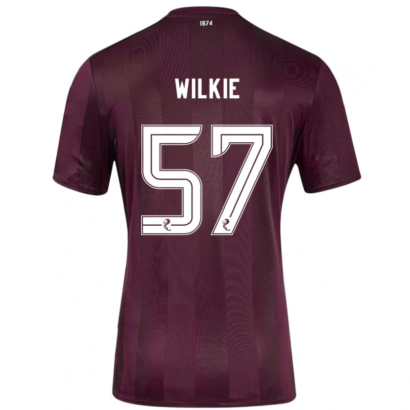 Danxen Dětské Coupar Wilkie #57 Burgundské Domů Hráčské Dresy 2024/25 Dres