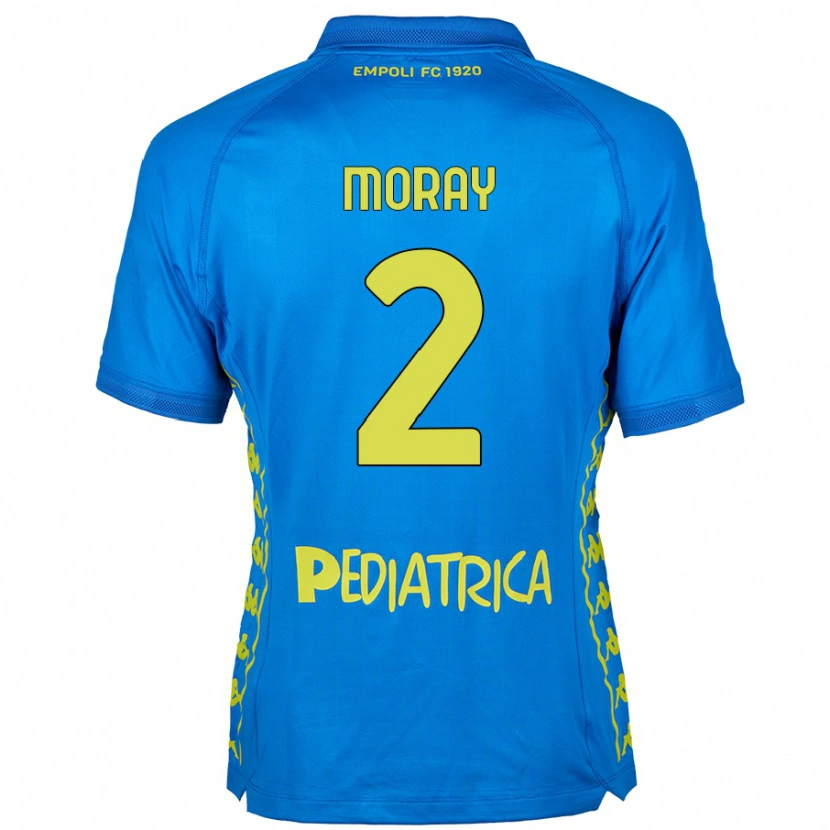 Danxen Dětské Jeremy Moray #2 Modrý Domů Hráčské Dresy 2024/25 Dres