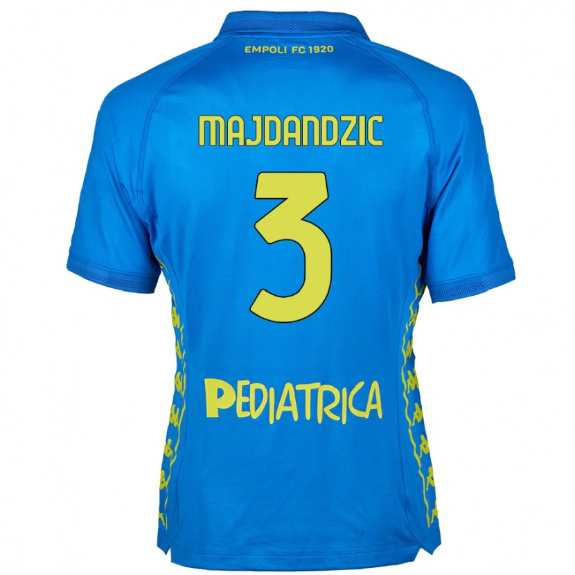 Danxen Dětské Patrik Majdandzic #3 Modrý Domů Hráčské Dresy 2024/25 Dres