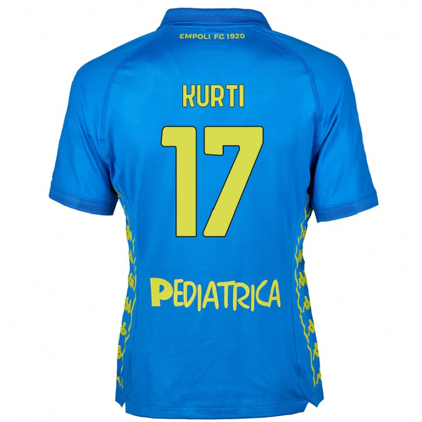 Danxen Dětské Adi Kurti #17 Modrý Domů Hráčské Dresy 2024/25 Dres