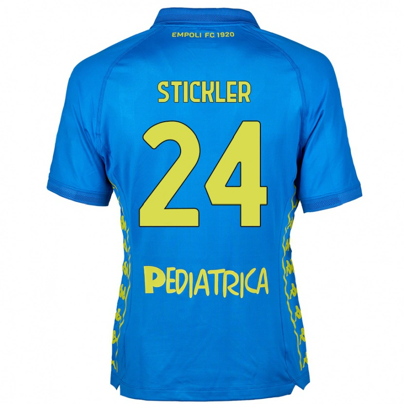 Danxen Dětské Mateo Stickler #24 Modrý Domů Hráčské Dresy 2024/25 Dres