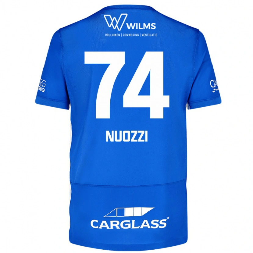 Danxen Dětské Cédric Nuozzi #74 Modrý Domů Hráčské Dresy 2024/25 Dres