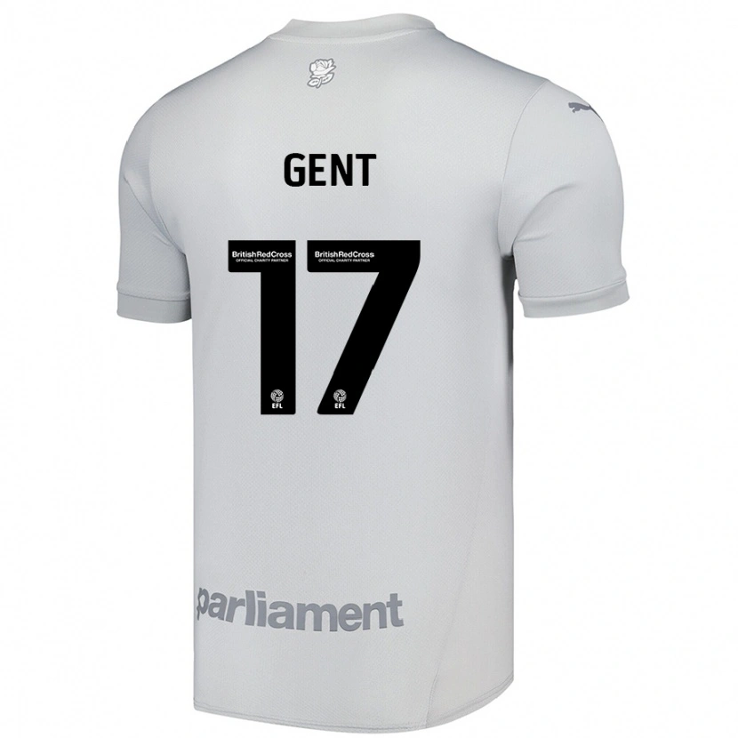 Danxen Dětské Georgie Gent #17 Stříbrně Šedá Daleko Hráčské Dresy 2024/25 Dres