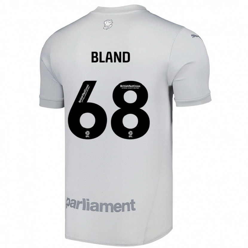 Danxen Dětské Jonathan Bland #68 Stříbrně Šedá Daleko Hráčské Dresy 2024/25 Dres