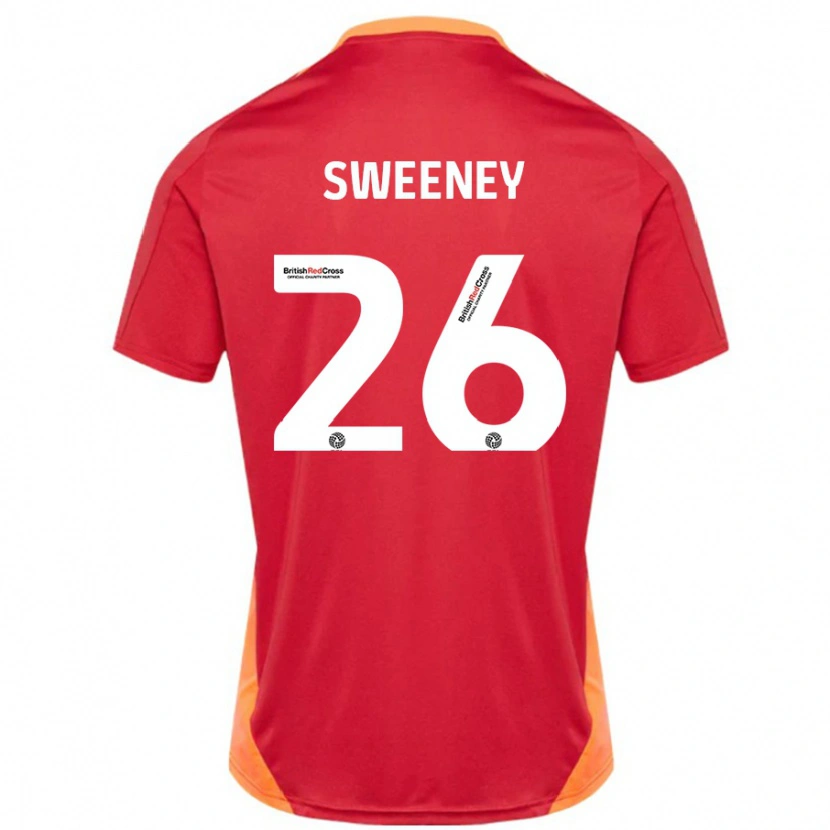 Danxen Dětské Pierce Sweeney #26 Modrá Až Bílá Daleko Hráčské Dresy 2024/25 Dres