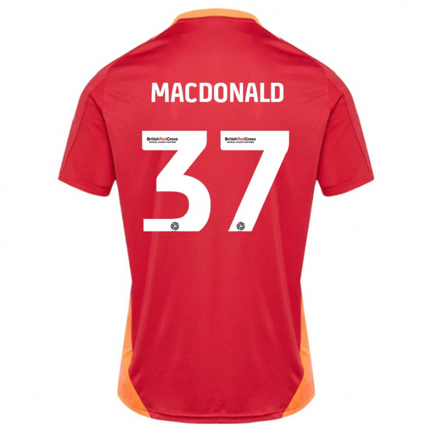 Danxen Dětské Shaun Macdonald #37 Modrá Až Bílá Daleko Hráčské Dresy 2024/25 Dres