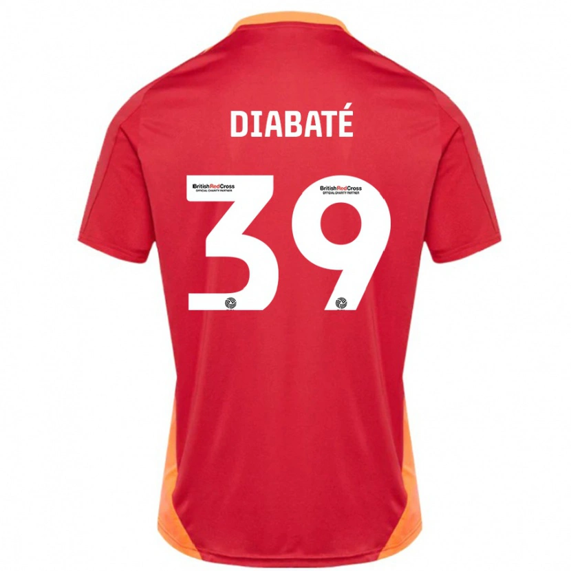 Danxen Dětské Cheick Diabaté #39 Modrá Až Bílá Daleko Hráčské Dresy 2024/25 Dres