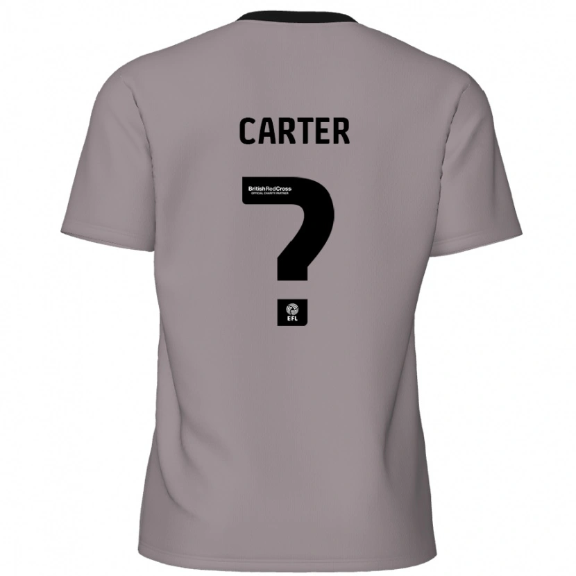 Danxen Dětské Dan Carter #0 Šedá Daleko Hráčské Dresy 2024/25 Dres