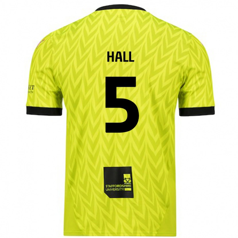 Danxen Dětské Connor Hall #5 Fluorescenční Zelená Daleko Hráčské Dresy 2024/25 Dres