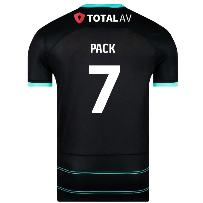 Danxen Dětské Marlon Pack #7 Černý Daleko Hráčské Dresy 2024/25 Dres